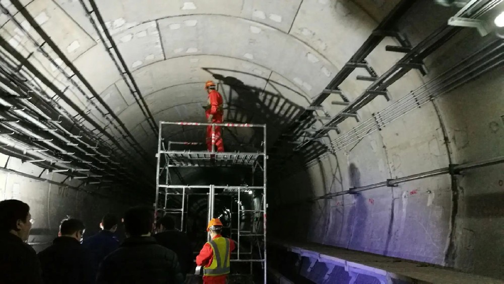 月湖地铁线路病害整治及养护维修